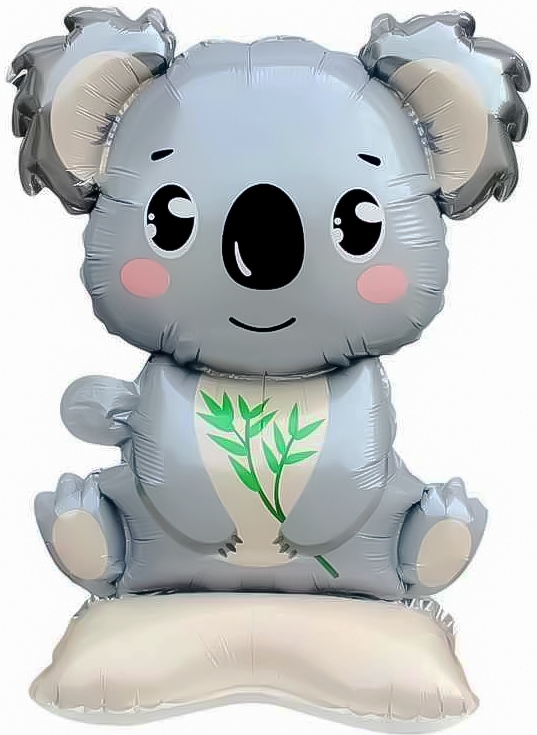 Шар Фигура 3D на подставке, Коала 